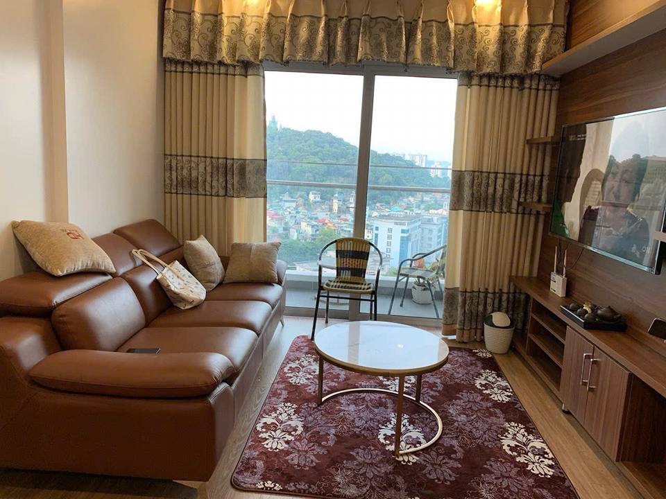 Căn hộ cho thuê The Sapphire Hòn Gai 58m² - Đủ nội thất, vào ở ngay!