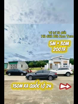 Đất nền Đăk Blà 150m² giá 200 triệu - Cơ hội đầu tư tuyệt vời!
