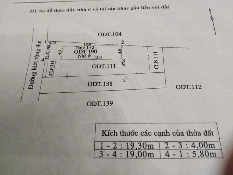 Nhà 2 tầng Cẩm Phô, Hội An 93m² giá 3 tỷ - Bán gấp!