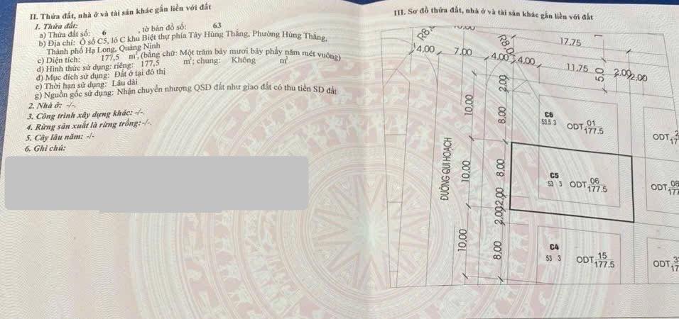 Đất biệt thự Hùng Thắng - 177m² giá 13.46 tỷ - Cơ hội đầu tư sinh lời!