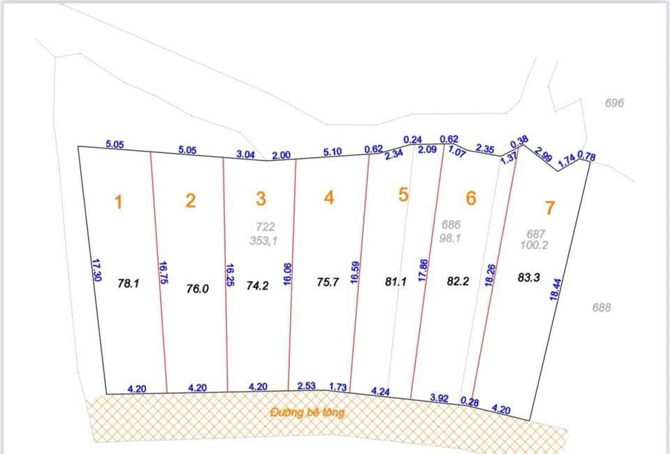 Đất nền thôn Co Măn, Mai Pha 78m² giá 1 tỷ - Đầu tư sinh lời cao!