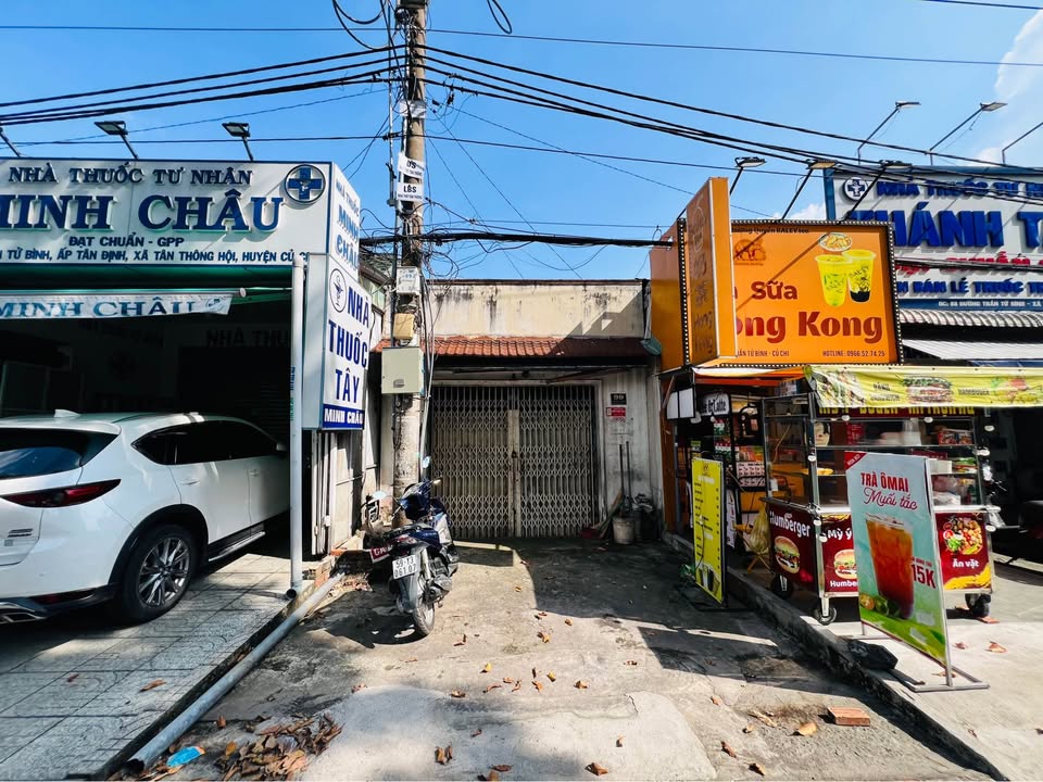 Nhà mặt tiền Trần Tử Bình, Củ Chi 110m² giá 4 tỷ - Vị trí kinh doanh thuận lợi!