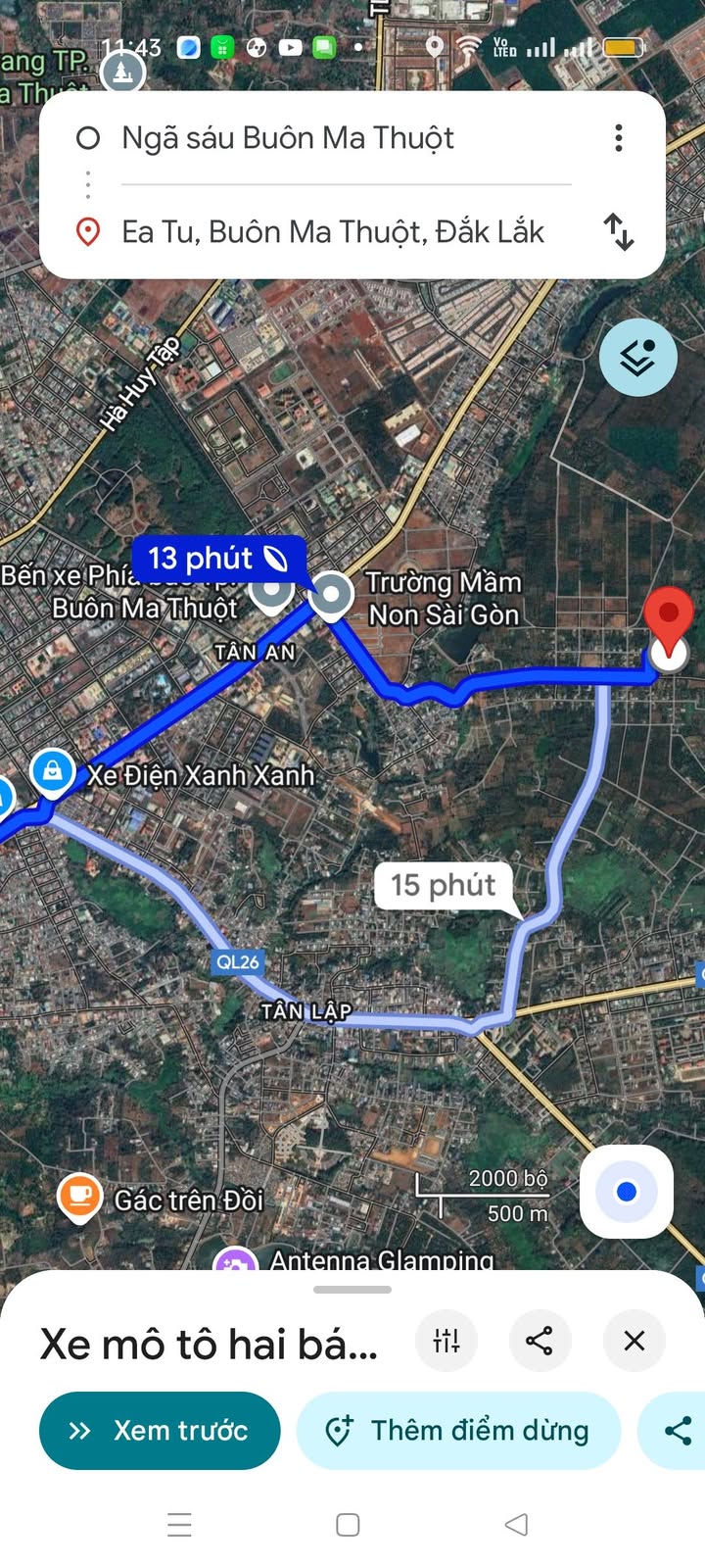 Đất nền phường Tân An, Buôn Ma Thuột 159m² giá chỉ 1.75 tỷ - Cơ hội đầu tư tuyệt vời!