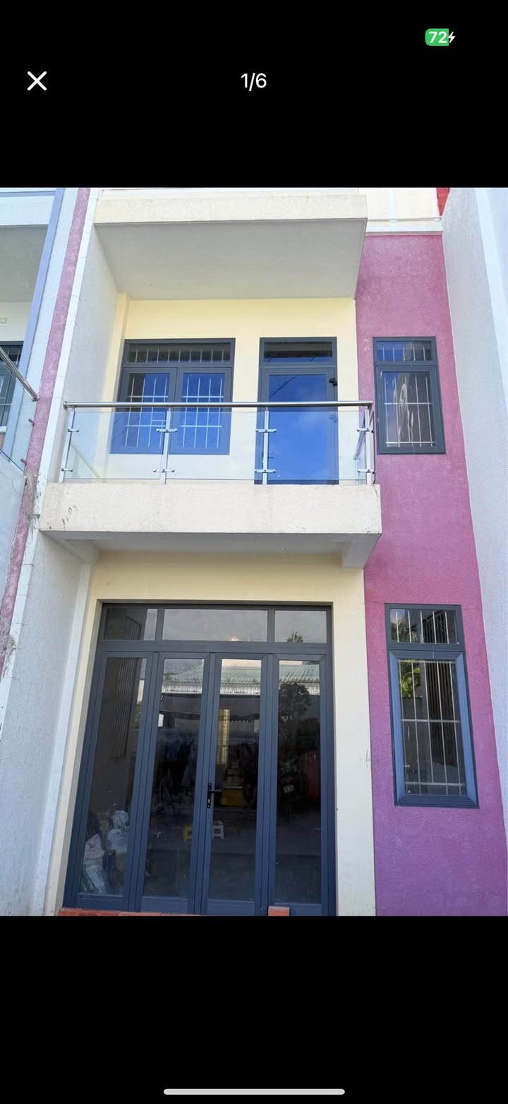 Nhà thô tại Khu Nhà Ở Ngọc Vân, Vĩnh Long 76.9m² giá 1.9 tỷ - Không gian thoải mái để decor