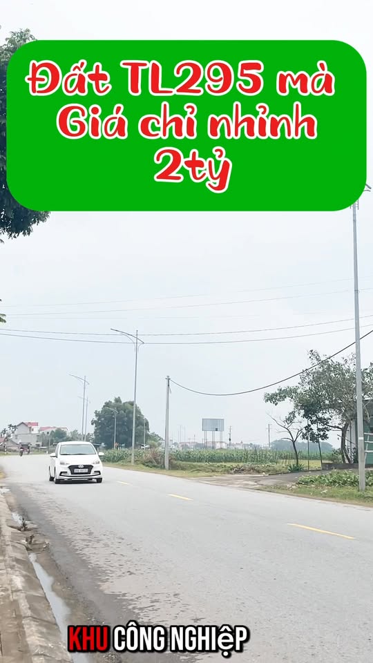 Đất nền đường TL295 Hiệp Hòa 100m² giá 2.1 tỷ - Kinh doanh thuận lợi!