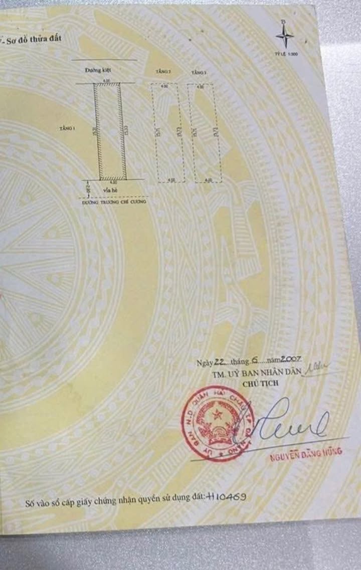 Nhà 3 tầng 2 mặt tiền đường Trương Chí Cương, Hải Châu, Đà Nẵng - Giá chỉ 7 tỷ, thương lượng nhẹ