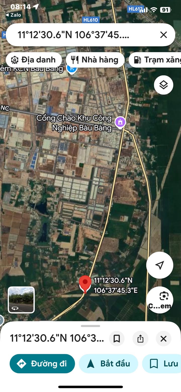 Đất mặt tiền Quốc Lộ 13, Bến Cát, 2800m² - Giá chỉ 13 tỷ VND!