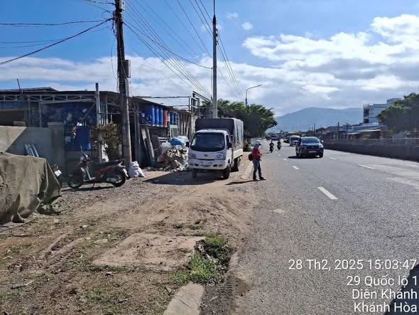 Đất thổ cư mặt tiền Quốc lộ 1 Suối Hiệp 767.8m² giá 5.5 tỷ - Cơ hội đầu tư tuyệt vời!