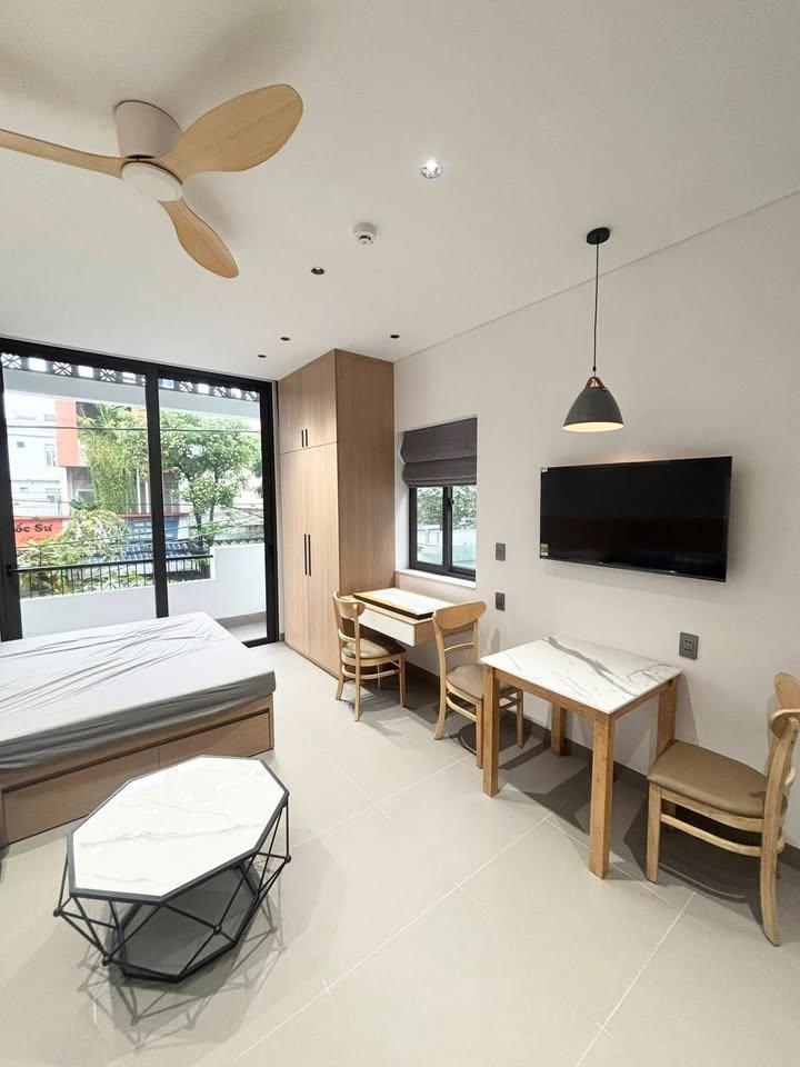 Căn hộ studio đường Hà Huy Tập quận Thanh Khê giá 6.5 triệu - Full nội thất, gần biển!