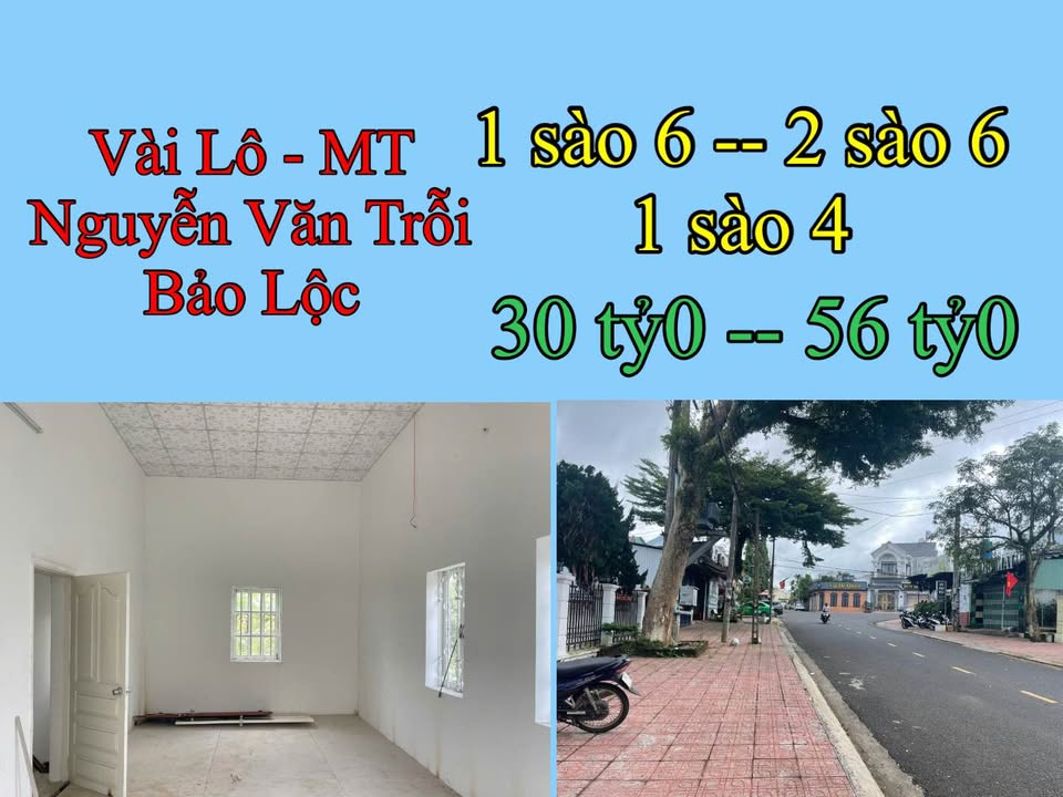 Biệt thự Townhouse 2.600m² Nguyễn Văn Trỗi Bảo Lộc 56 tỷ - Đầu tư lý tưởng!