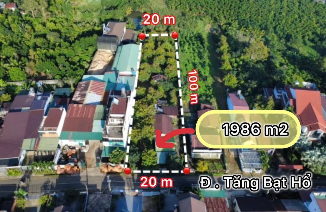 Đất thổ cư mặt tiền Tăng Bạt Hổ, Bảo Lộc 2000m² giá chỉ 12 tỷ - Tiềm năng phát triển lớn!