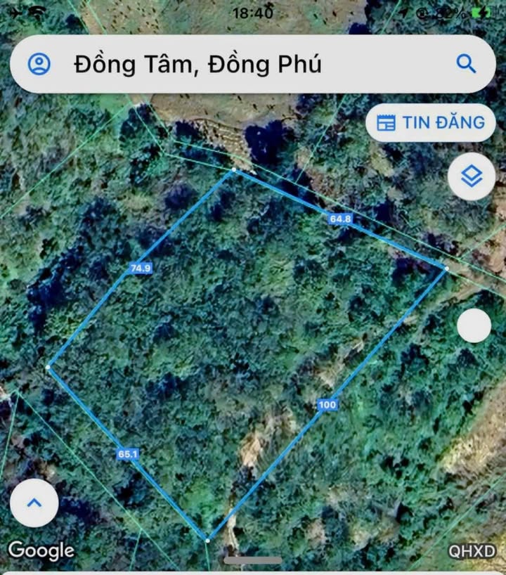 Đất Đồng Tâm, Đồng Phú 6000m² giá 400 triệu - Đầu tư sinh lời ngay!