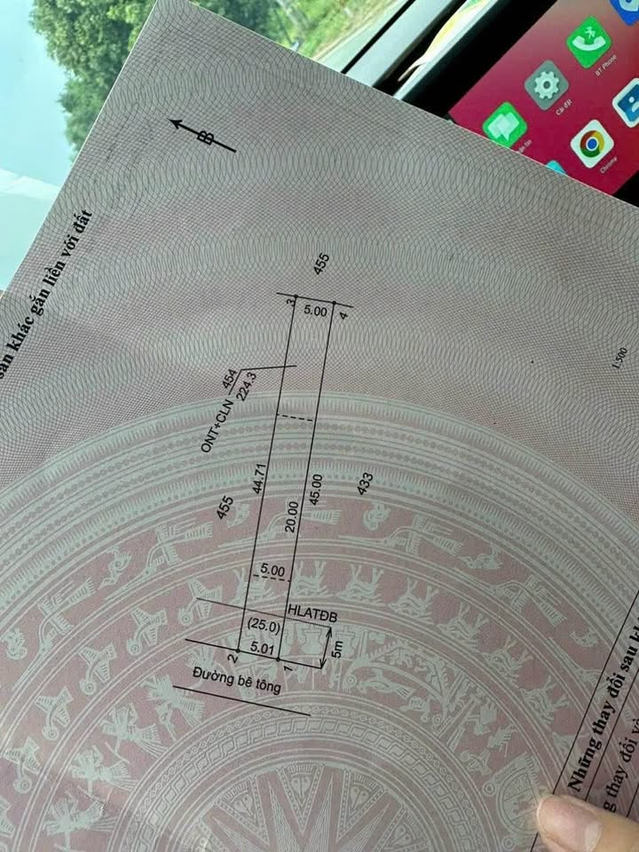 Đất Dầu Tiếng Bình Dương 225m² - Giá tốt cho khách thiện chí!