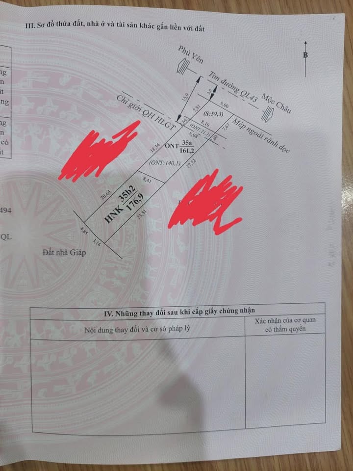 Bán đất thổ cư 160m² tại Quốc lộ 43, Mộc Châu - Vị trí vàng đầu tư!