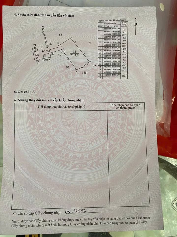 Đất thổ cư mặt tiền tỉnh lộ 826, xã Mỹ Lệ, 2311m² giá 5.5 tỷ - Tiềm năng đầu tư lớn!