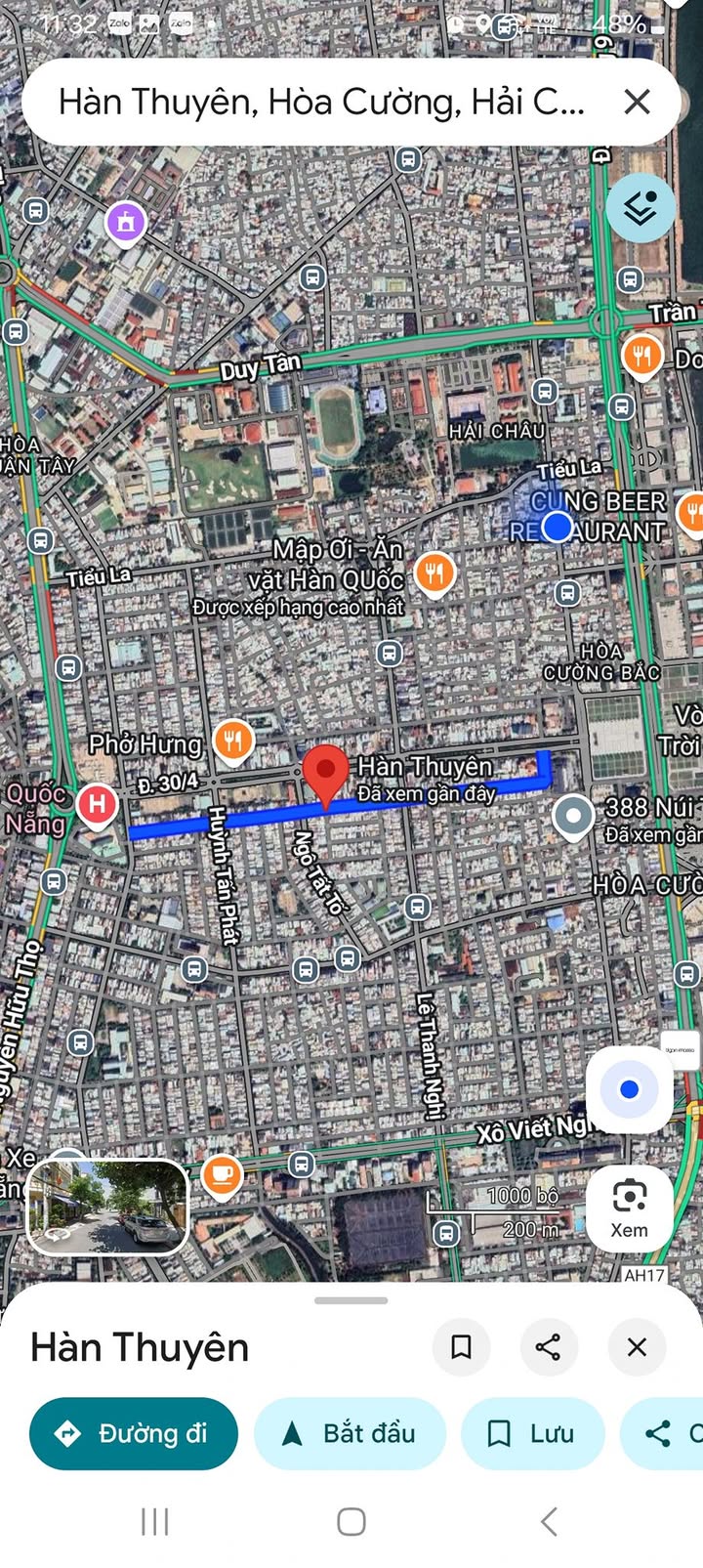 Đất nền đường Hàn Thuyên, Hải Châu 112.5m² giá 11.25 tỷ - Đầu tư sinh lời tuyệt vời!