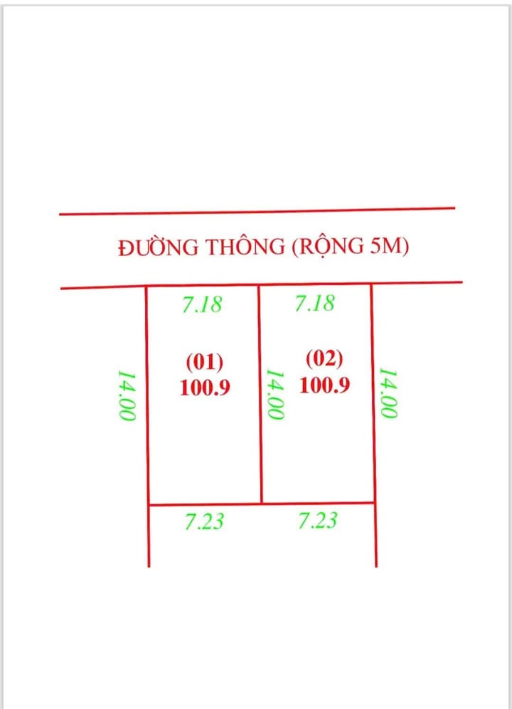 Đất thổ cư Bắc Phú Sóc Sơn 100m² giá 2.1 tỷ - Cơ hội đầu tư hấp dẫn!
