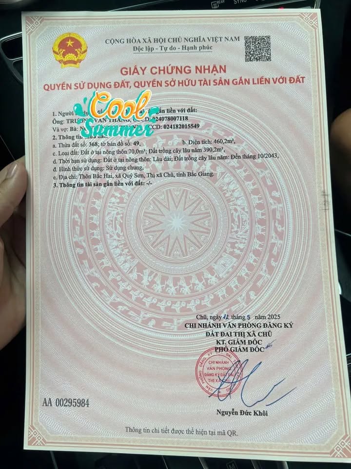 Đất thổ cư 70m² tại Phượng Sơn, Bắc Ninh - Giá chỉ 700 triệu, đầu tư sinh lời!