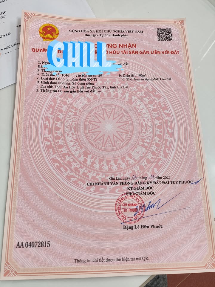 Đất thổ cư Phước An, Tuy Phước 90m² giá thỏa thuận - Cơ hội đầu tư tuyệt vời!