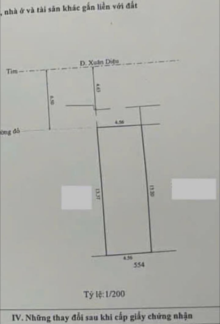 Bán đất mặt tiền đường Xuân Diệu, TP. Huế 60.5m² - Vị trí đắc địa, không ngập lụt!