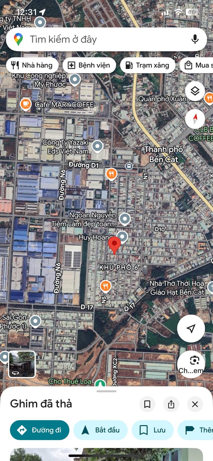 Nhà đường D13, phường Mỹ Phước, Bình Dương 300m² giá 6 tỷ - Đầu tư sinh lời ngay!