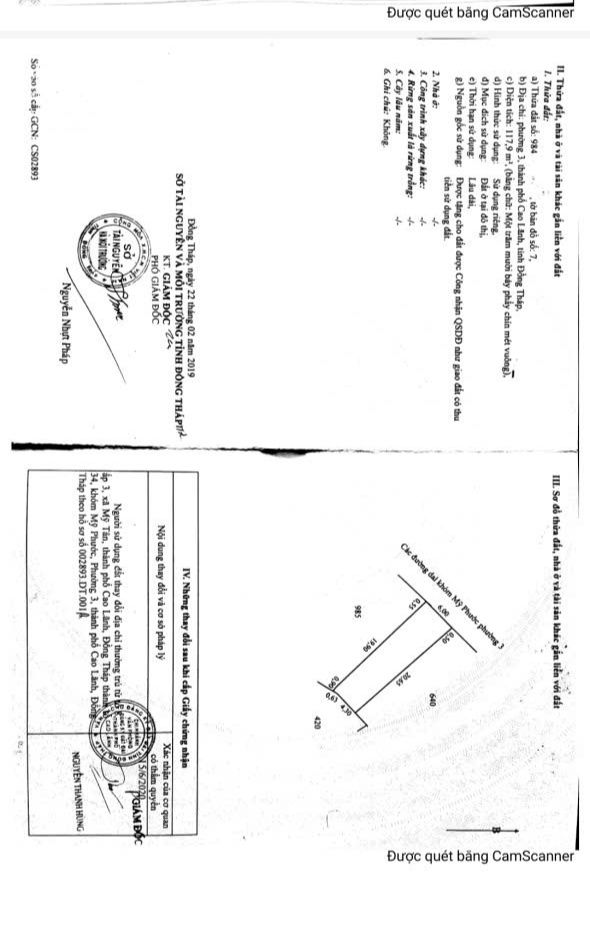 Nhà cấp 4 Mặt tiền đường Dall, Phường 3, Cao Lãnh 126m² giá 1.9 tỷ - Sổ đỏ chính chủ!