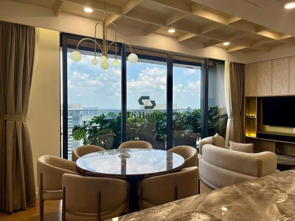 Căn hộ 3 phòng ngủ Lumiere Riverside quận 2, 101m² giá 58 triệu - Nội thất đầy đủ, view đẹp