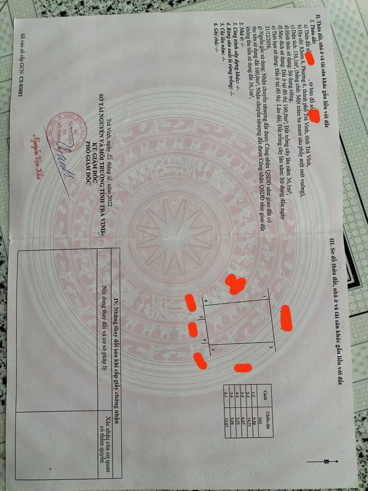 Nhà cấp 4 khóm 6, phường 8, Trà Vinh 135m² giá 390 triệu - Cơ hội đầu tư hấp dẫn!