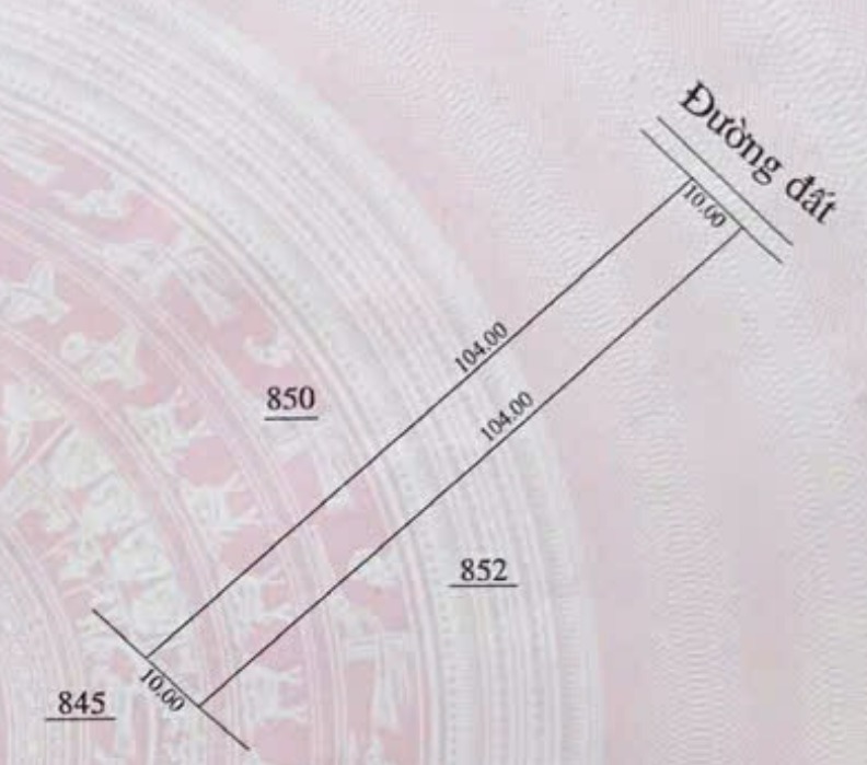 Bán đất Bình Phước - Xã Thanh Hòa - 1.033,8m² - Pháp lý rõ ràng, giá tốt!