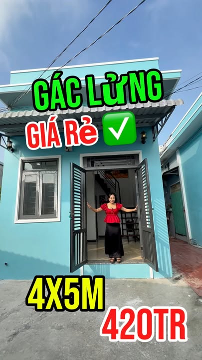 Nhà bán tại Mỹ Yên, Bến Lức 20m² giá thỏa thuận - Thiết kế gác lửng lý tưởng cho gia đình!