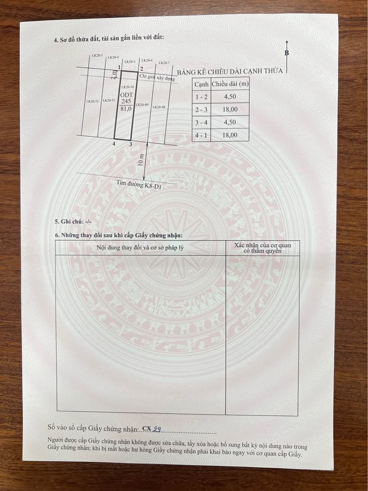 Đất nền khu K2 LK20-50, Phan Rang 81m² giá 2 tỷ - Cần bán gấp!