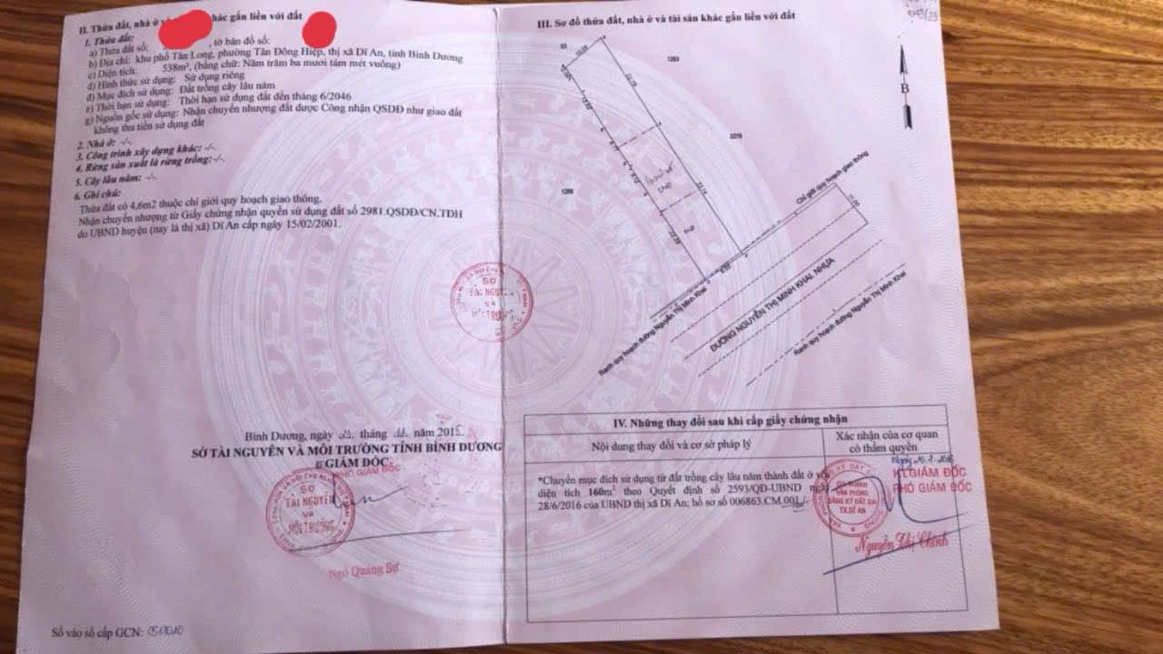 Bán nhà xưởng mặt tiền Nguyễn Thị Minh Khai - Dĩ An - 538m² - Đầu tư sinh lời ngay!