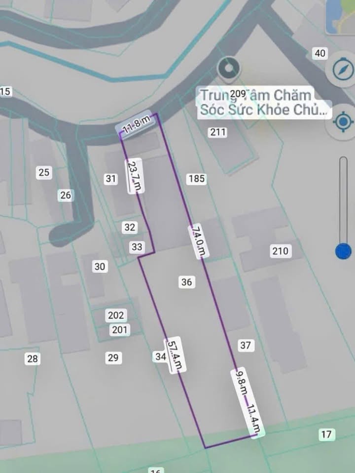 Đất thổ cư + vườn tại Mỹ Hoà, Long Xuyên 1350m² - Cơ hội đầu tư tuyệt vời!