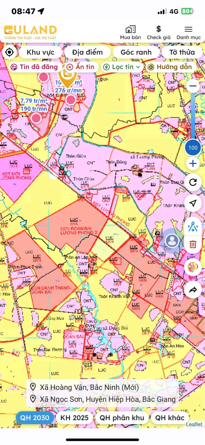 Đất liền kề cụm công nghiệp Hiệp Hòa 166m² giá 1 tỷ - Cơ hội đầu tư không thể bỏ lỡ!