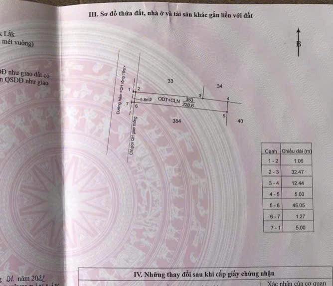 Đất thổ cư 228m² tại Khánh Xuân - Giá chỉ 1.25 tỷ, chính chủ bán gấp!