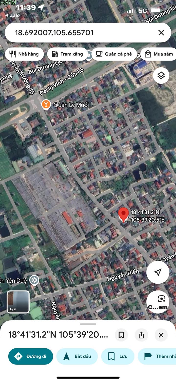 Đất nền đường Nguyễn Trường Tộ, phường Đông Vĩnh, 123m² - Giá chỉ 7 tỷ VND!