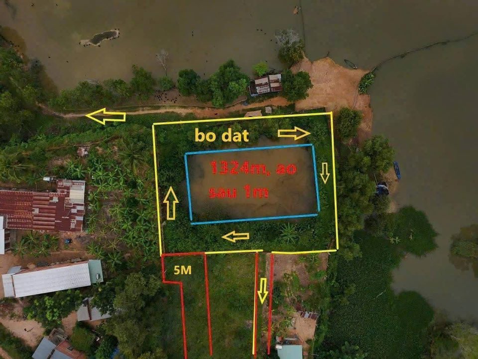 Đất nền Cẩm Giang Gò Dầu 1324m² giá 450 triệu - Chính chủ cần bán gấp!