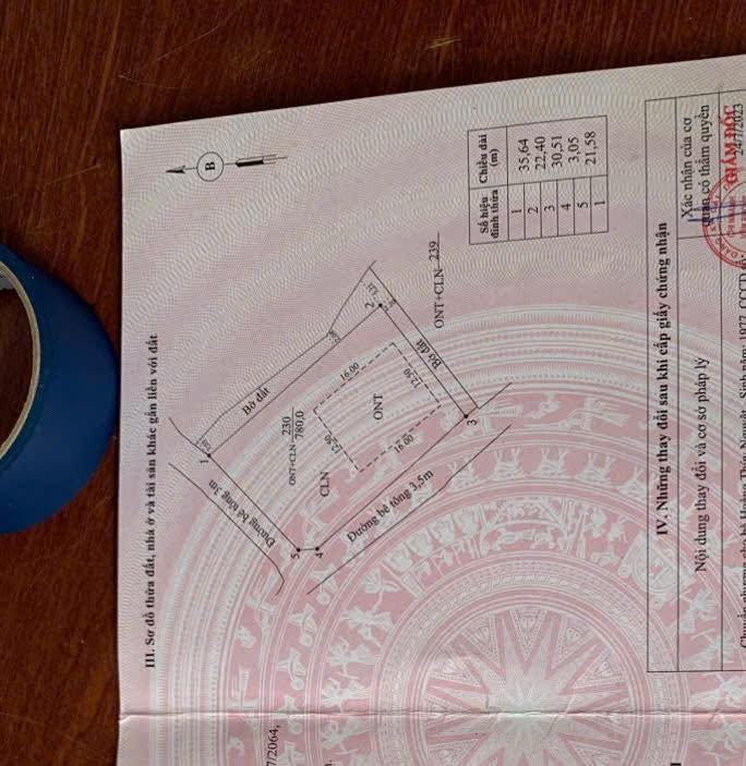 Đất vườn Tam Thăng, Tam Kỳ 800m² giá 1 tỷ - Lô góc 2 mặt tiền tuyệt đẹp!