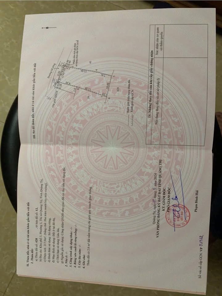 Lô đất đẹp 217m² khu phố 3, phường Quảng Trị chỉ 700 triệu - Tiềm năng tăng giá vượt trội!