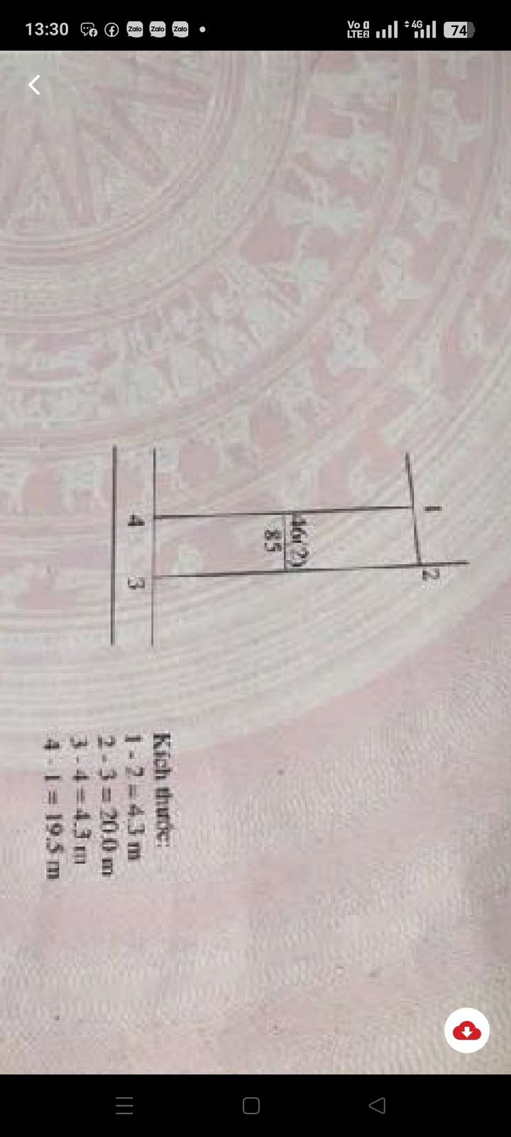 Đất thổ cư xã Kiêu Kỵ, Gia Lâm 85m² - Gần chợ, trường học tiện lợi!