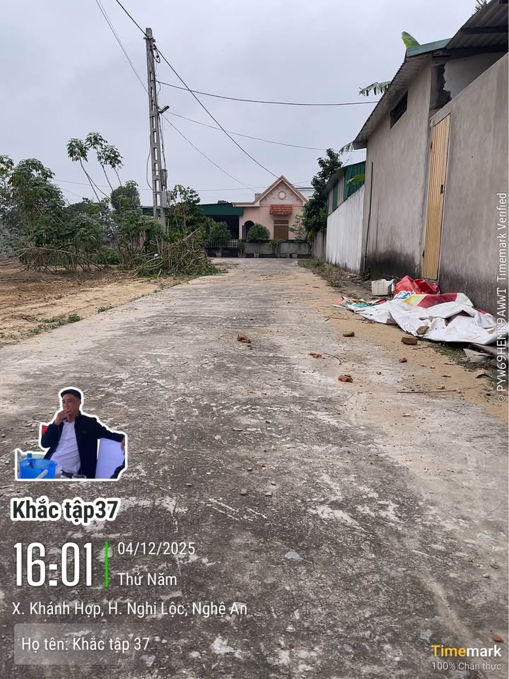 Đất nền Khánh Hợp Nghi Lộc 100m² giá 1 tỷ - Mặt tiền rộng, vị trí đẹp!