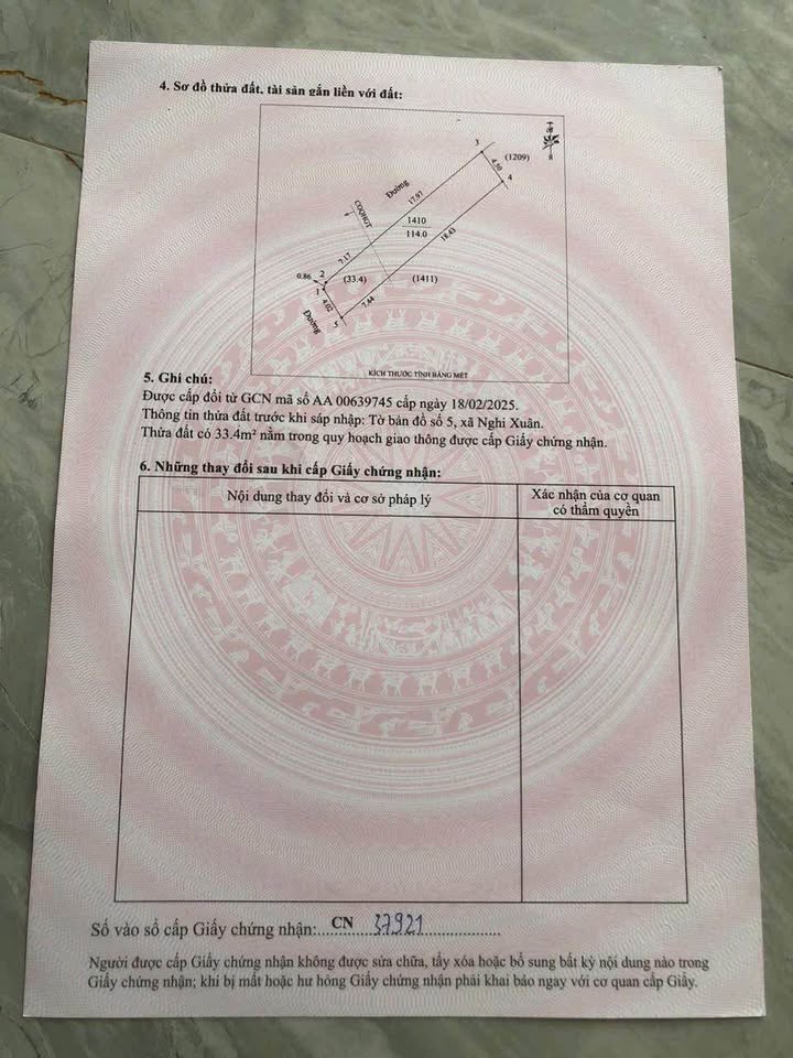 Đất nền góc Nghi Xuân TP Vinh 114m² giá 1.7 tỷ - Kết nối tiện ích hoàn hảo!