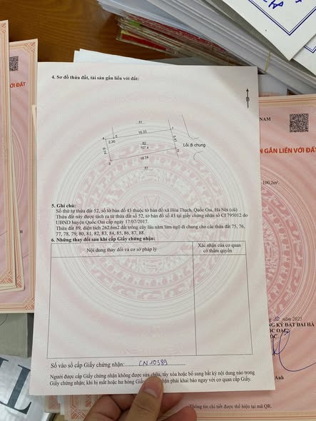 Đất nền Hòa Thạch Quốc Oai 107m² giá 1.1 tỷ - Đầu tư sinh lời ngay!