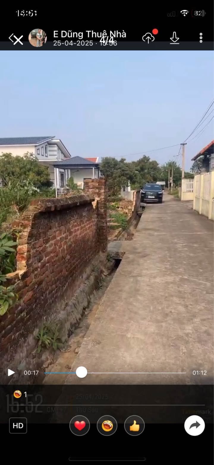 Đất nền Phú Ninh, Bình Khê 323m² giá chỉ 1.3 tỷ - Lô góc 2 mặt tiền đẹp!