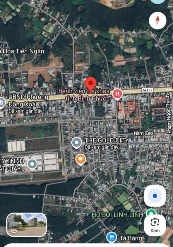 Đất nền đường Quốc lộ 14, Tiến Thành, Đồng Xoài 548.8m² giá 4 tỷ - Vị trí kinh doanh đắc địa!