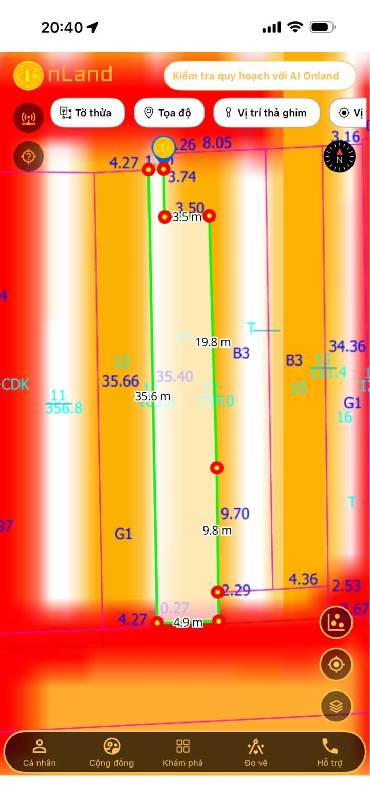 Bán mặt tiền đường Hùng Vương, Trà Vinh 171.5m² giá 4 tỷ - Đầu tư sinh lời