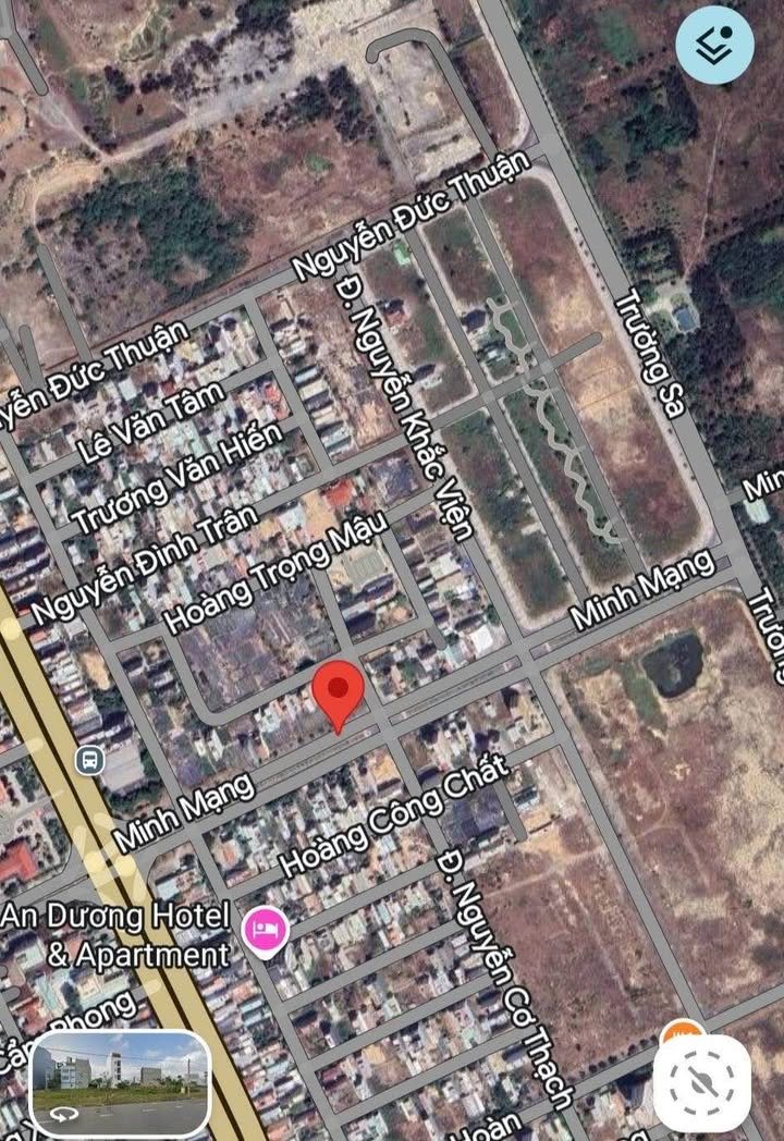 Đất biển 200m² Đường Minh Mạng, Đà Nẵng, giá 26 tỷ - Tiềm năng kinh doanh vượt trội!