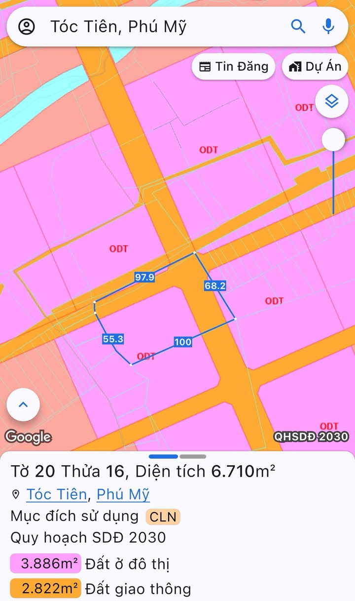 Đất nền 6710m² tại xã Tóc Tiên, giá 23 tỷ - Sổ hồng chính chủ, thương lượng tốt!