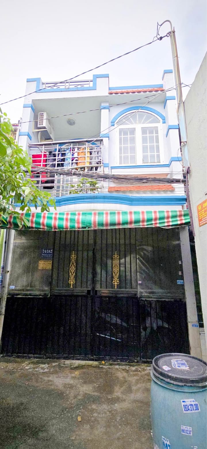 Nhà phố 2 PN đường Nguyễn Thị Căn, Quận 12 giá 2.38 tỷ - Sổ hồng riêng, thương lượng ngay!