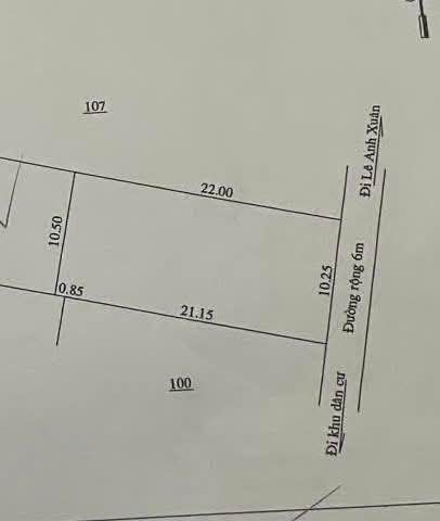 FrontHouse mặt tiền đường Lê Anh Xuân, Thắng Lợi, 226.38m² giá 3 tỷ - Sổ đỏ chính chủ, thương lượng ngay!